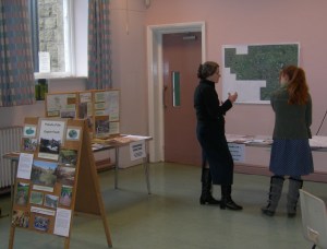 Friends of Engine Fields and Parkinson's Park, man the Green Space Stand 