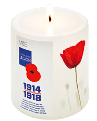Royal British Legion Limited Edition Candle 