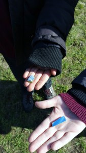 Some of their pottery finds